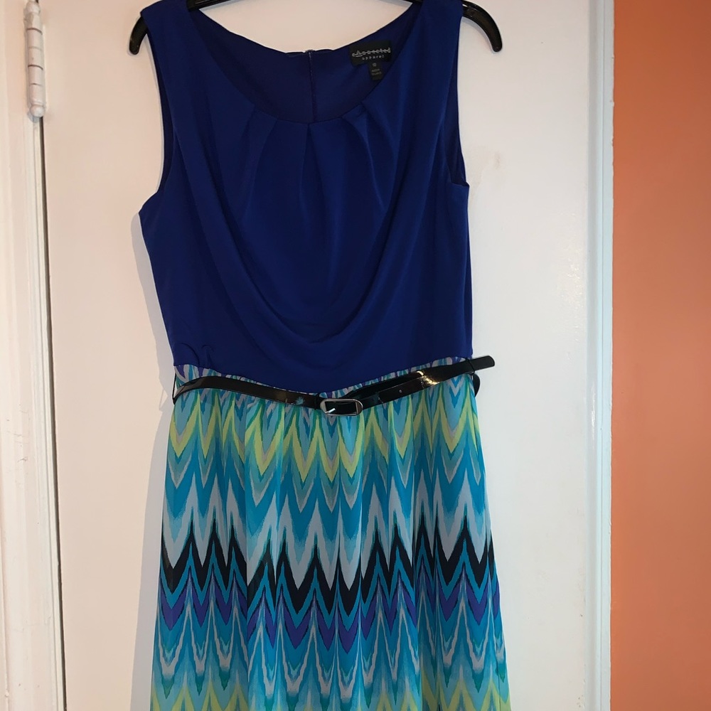 Blue Flare Dress